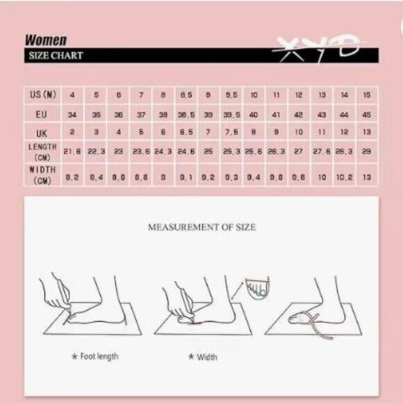 XYD Women's Cream Block Heel Sandals - Picture 7 of 7